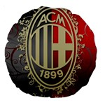 Ac Milan Large 18  Premium Round Cushion 