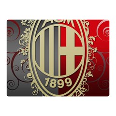 Ac Milan Double Sided Flano Blanket (Mini) from ArtsNow.com 35 x27  Blanket Back