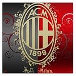 Ac Milan Large Satin Scarf (Square)