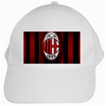 Ac Milan Logo White Cap