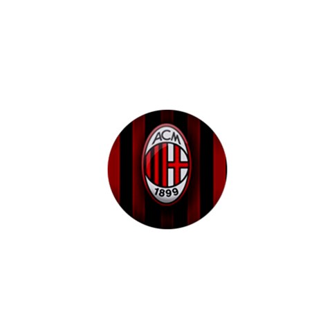 Ac Milan Logo 1  Mini Button from ArtsNow.com Front