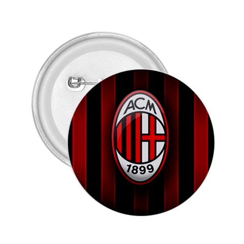 Ac Milan Logo 2.25  Button from ArtsNow.com Front