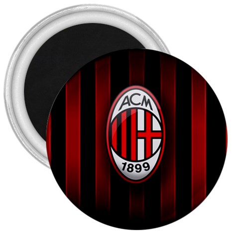 Ac Milan Logo 3  Magnet from ArtsNow.com Front