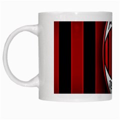 Ac Milan Logo White Mug from ArtsNow.com Left