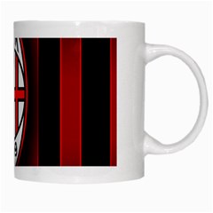 Ac Milan Logo White Mug from ArtsNow.com Right