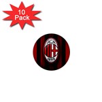 Ac Milan Logo 1  Mini Button (10 pack) 