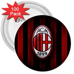 Ac Milan Logo 3  Button (100 pack)