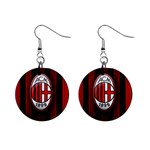 Ac Milan Logo 1  Button Earrings
