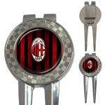 Ac Milan Logo 3-in-1 Golf Divot