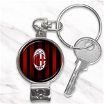 Ac Milan Logo Nail Clippers Key Chain