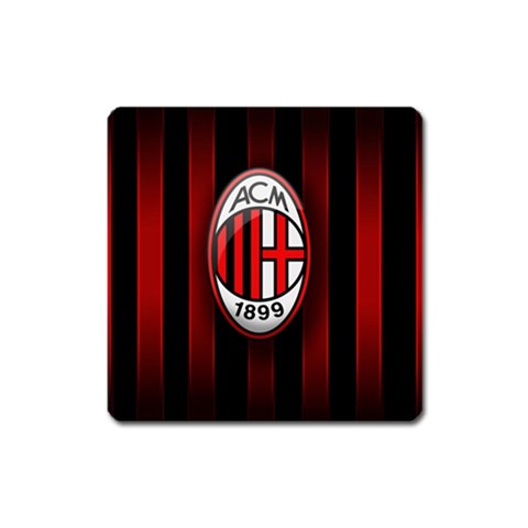 Ac Milan Logo Magnet (Square) from ArtsNow.com Front