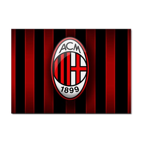 Ac Milan Logo Sticker A4 (100 pack) from ArtsNow.com Front