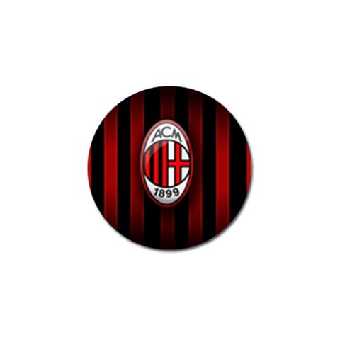 Ac Milan Logo Golf Ball Marker from ArtsNow.com Front