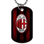Ac Milan Logo Dog Tag (Two Sides)
