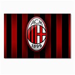 Ac Milan Logo Postcard 5  x 7 