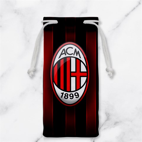 Ac Milan Logo Jewelry Bag from ArtsNow.com Front