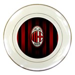 Ac Milan Logo Porcelain Plate