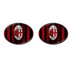 Ac Milan Logo Cufflinks (Oval)
