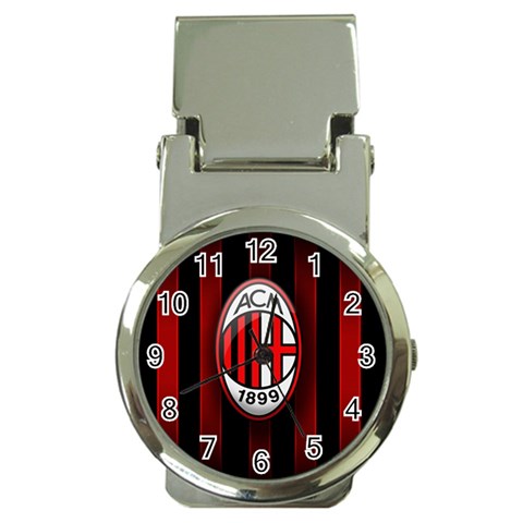 Ac Milan Logo Money Clip Watch from ArtsNow.com Front