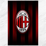 Ac Milan Logo Canvas 12  x 18 
