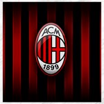 Ac Milan Logo Canvas 16  x 16 