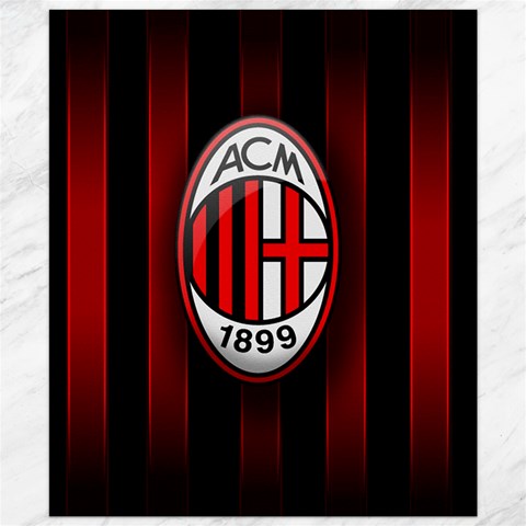 Ac Milan Logo Canvas 20  x 24  from ArtsNow.com 19.57 x23.15  Canvas - 1