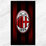 Ac Milan Logo Canvas 40  x 72 