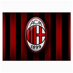 Ac Milan Logo Large Glasses Cloth