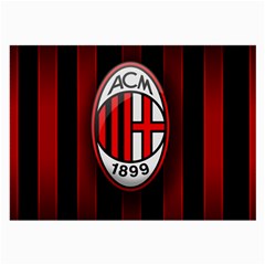 Ac Milan Logo Large Glasses Cloth (2 Sides) from ArtsNow.com Back