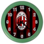 Ac Milan Logo Color Wall Clock