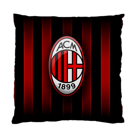 Ac Milan Logo Standard Cushion Case (Two Sides) from ArtsNow.com Back