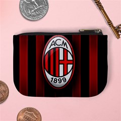 Ac Milan Logo Mini Coin Purse from ArtsNow.com Back