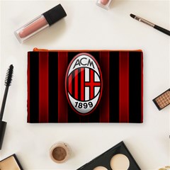 Ac Milan Logo Cosmetic Bag (Medium) from ArtsNow.com Front