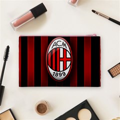 Ac Milan Logo Cosmetic Bag (Medium) from ArtsNow.com Back