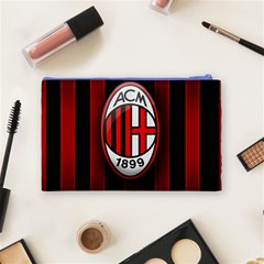 Ac Milan Logo Cosmetic Bag (Medium) from ArtsNow.com Back