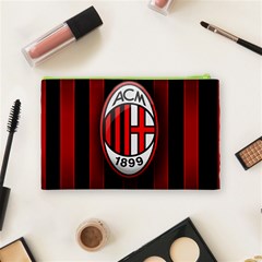Ac Milan Logo Cosmetic Bag (Medium) from ArtsNow.com Back