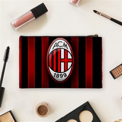 Ac Milan Logo Cosmetic Bag (Medium) from ArtsNow.com Back