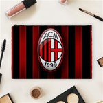 Ac Milan Logo Cosmetic Bag (Large)