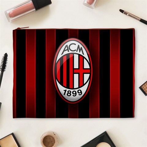 Ac Milan Logo Cosmetic Bag (XL) from ArtsNow.com Front