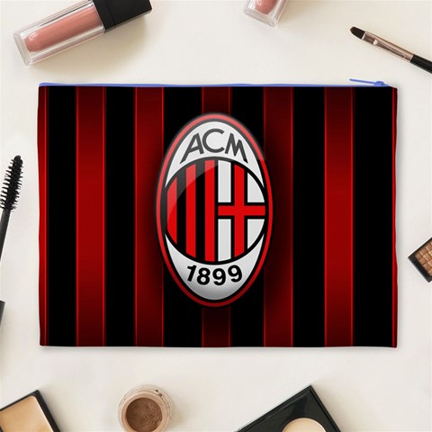 Ac Milan Logo Cosmetic Bag (XL) from ArtsNow.com Back