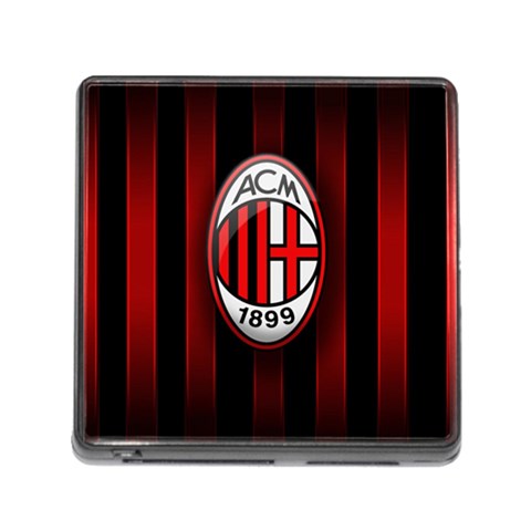 Ac Milan Logo Memory Card Reader (Square) from ArtsNow.com Front
