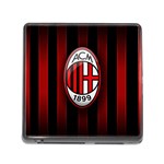Ac Milan Logo Memory Card Reader (Square)