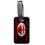 Ac Milan Logo Luggage Tag (two sides)