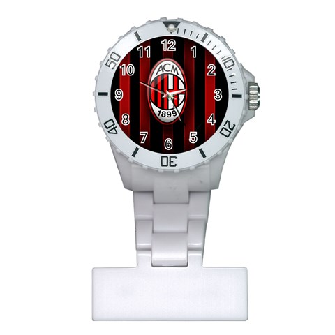 Ac Milan Logo Plastic Nurses Watch from ArtsNow.com Front