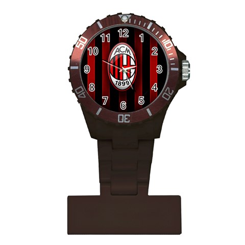 Ac Milan Logo Plastic Nurses Watch from ArtsNow.com Front
