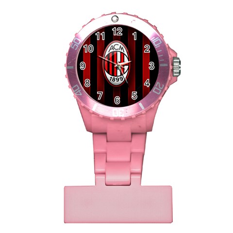 Ac Milan Logo Plastic Nurses Watch from ArtsNow.com Front