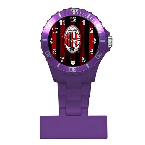 Ac Milan Logo Plastic Nurses Watch from ArtsNow.com Front