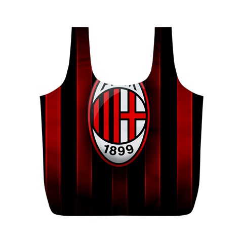 Ac Milan Logo Full Print Recycle Bag (M) from ArtsNow.com Front