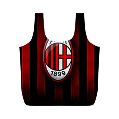 Ac Milan Logo Full Print Recycle Bag (M) from ArtsNow.com Back