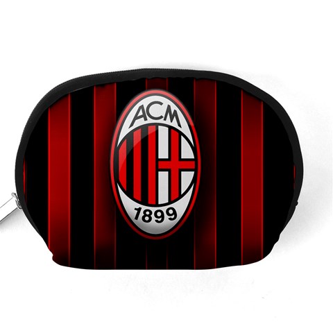 Ac Milan Logo Accessory Pouch (Medium) from ArtsNow.com Back
